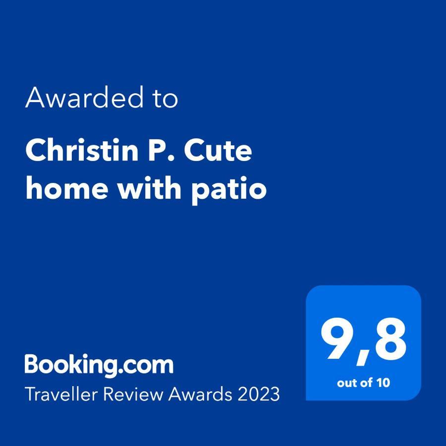 Christin P. Cute Home With Patio Kritsá 外观 照片